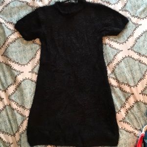 House of Three Furry short sleeve Dress